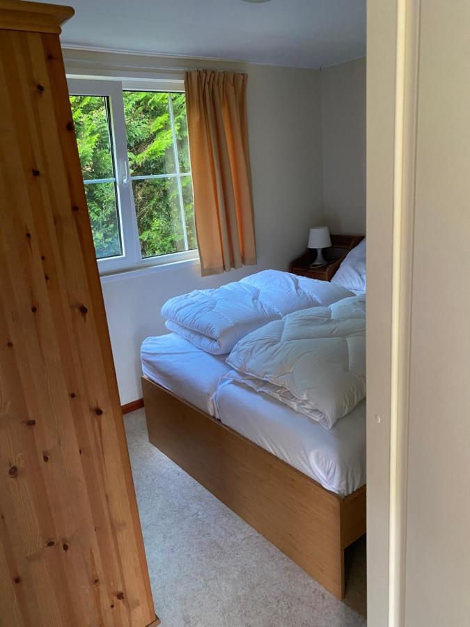 Ruim Privacyvol Chalet Met Overdekt Terras Ermelo Esterno foto